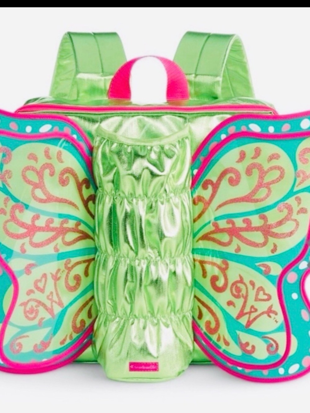 American Girl Welliewisher Butterfly Backpack, Nature tent, and sleeping bag